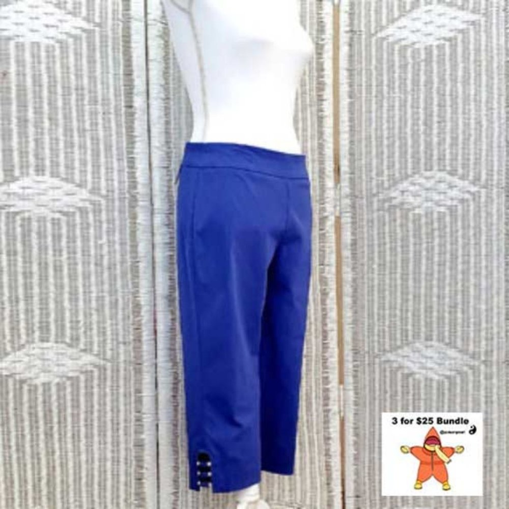 JM Collection Pull on Capri Pants-NWT